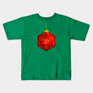 D20 Ornament Kids T-Shirt